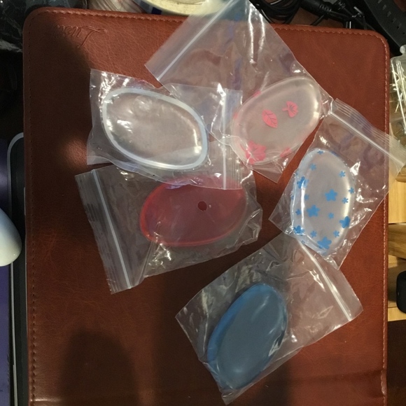 5 Pack Mix Color Silicone Makeup Sponge - Picture 5 of 5